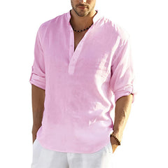 Men's Cotton Loose Shirt