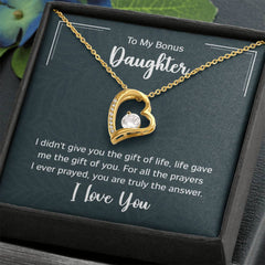 Forever Love Necklace - For Bonus Daughter